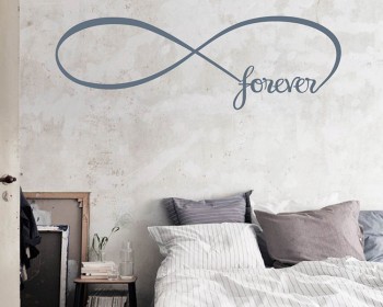 Infinity Forever Quotes Wall Decal Quotes Vinyl Art Stickers